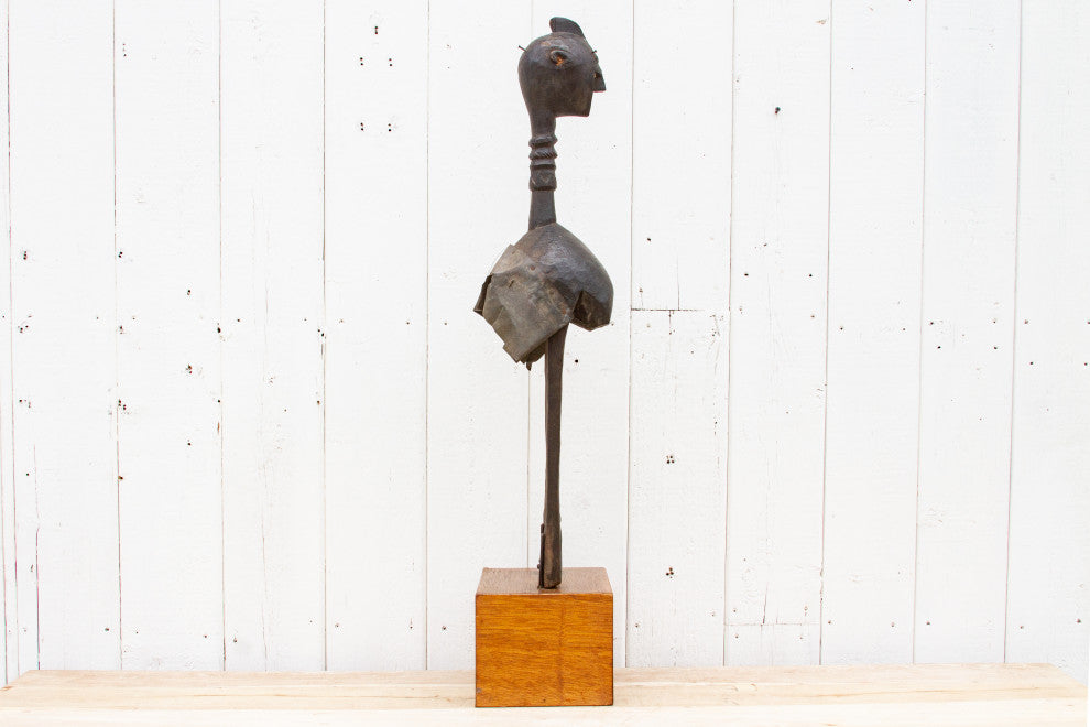 Rare Antique African Fertility Statue