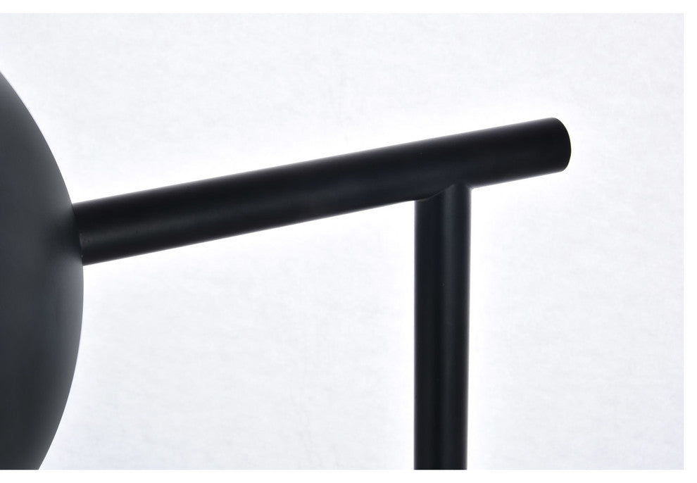 Living District Ld6099Bk Maxime 1-Light Floor Lamp