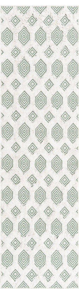 Unique Loom Sabrina Soto Casa Havana Area Rug, Green, 2' 3 X 8' 0 Runner