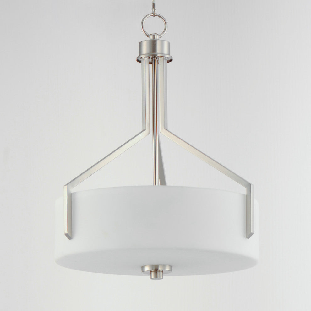 Maxim 21287SW Dart 3 Light 17"W Pendant - Satin Nickel