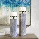 Uttermost Havana Blue Candleholders, Set of 2