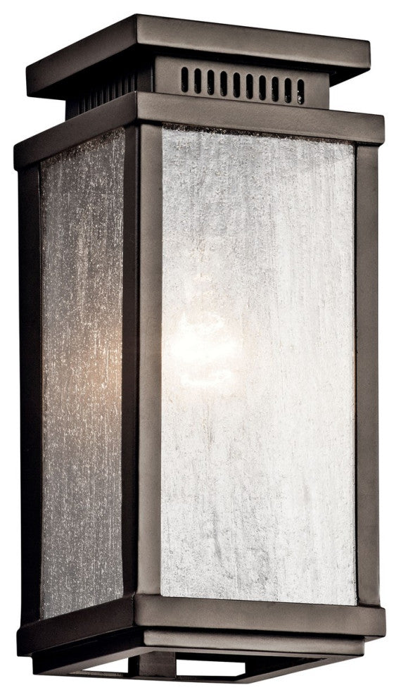 Kichler Manningham 1 Light Outdoor Wall Sconce in Olde Bronze