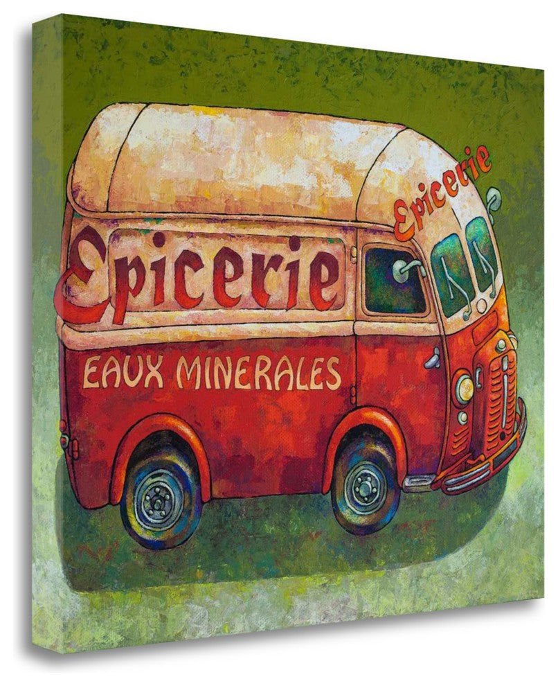 "Van Ordinaire Epicerie" By Duncan Wilson, Giclee Print on Gallery Wrap Canvas