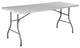 6'' Folding Table Portable Plastic Indoor Outdoor Picnic Dining Camp Tables