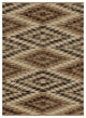 Lodge King Las Cruces Southwestern Area Rug, Brown, 7'10"x9'10"