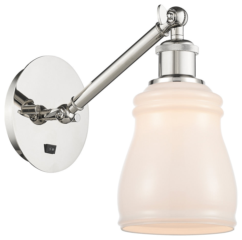 Innovations 317-1W-PN-G391-LED 1-Light Sconce, Polished Nickel