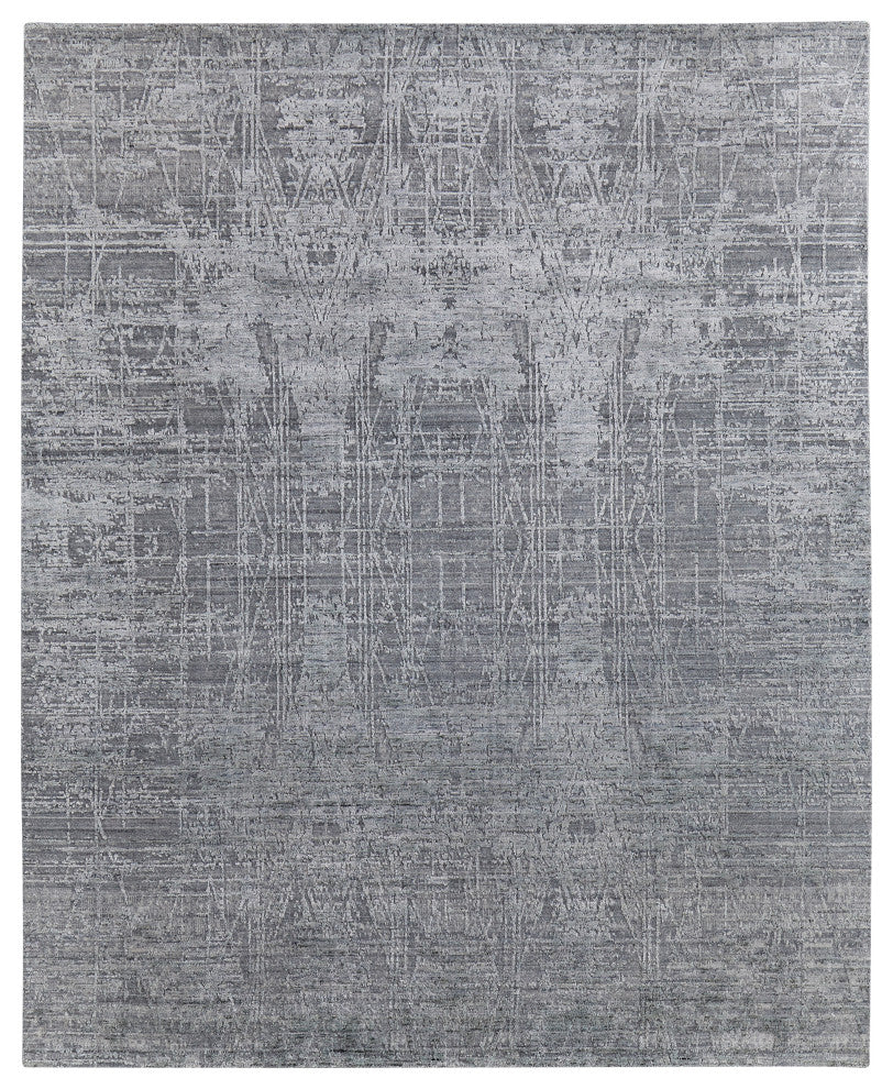 Kinton Modern Abstract, Gray, 2'6"x14' Runner