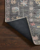 Loloi II Elysium Charcoal / Multi 3'-0" x 3'-0" Round Accent Rug