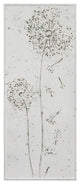 HomeRoots Floral Dandelion Metal Panel Wall Decor