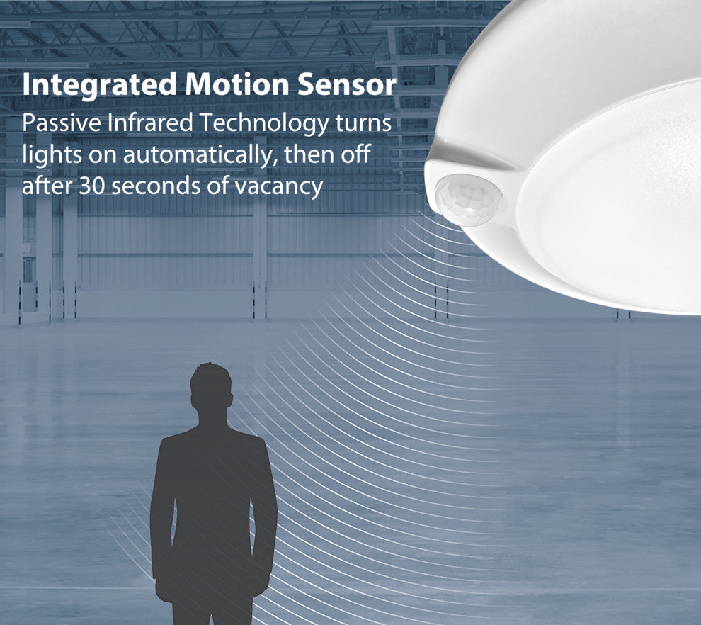 RSDSM 4" Selectable Surface Mount Downlight With PIR Motion Sensor