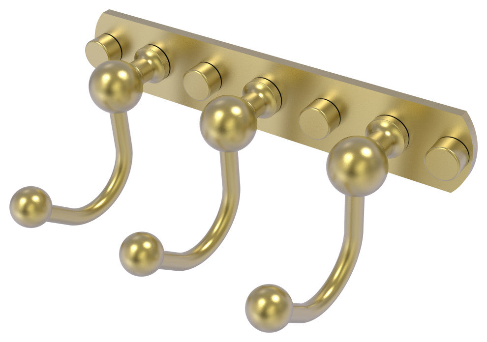 Prestige Skyline 3 Position Multi Hook, Satin Brass
