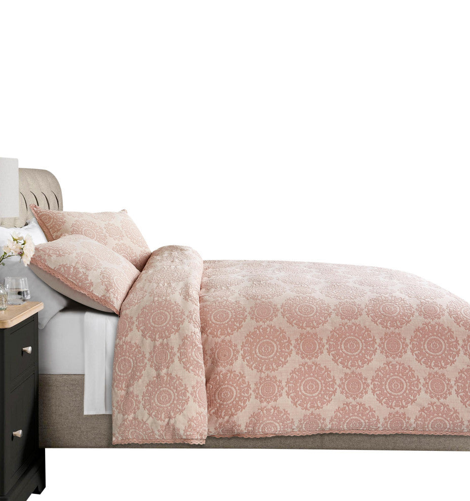 McKinley 3-Piece Queen Duvet Set, Quartz