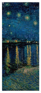 "Starlight Over the Rhone (center)" Print by Vincent van Gogh, 20"x46"