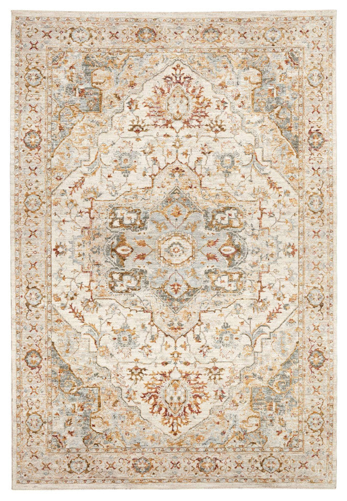 Impressions Medallion Area Rug - Multi, 2'6"x7'5"
