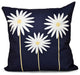 Daisy May Floral Print Pillow, Bewitching, 26"x26"