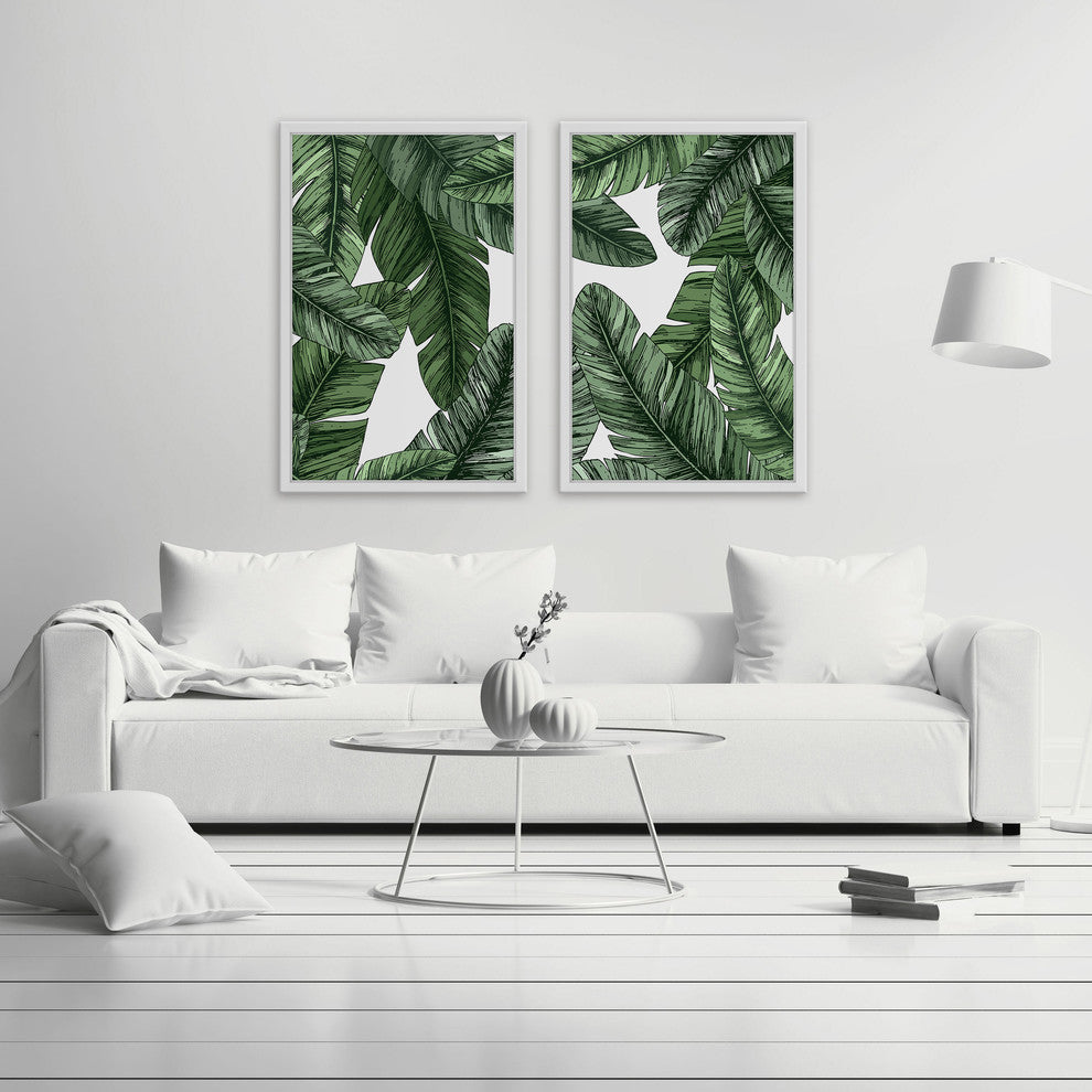 Fort Lauderdale Diptych, 48x36