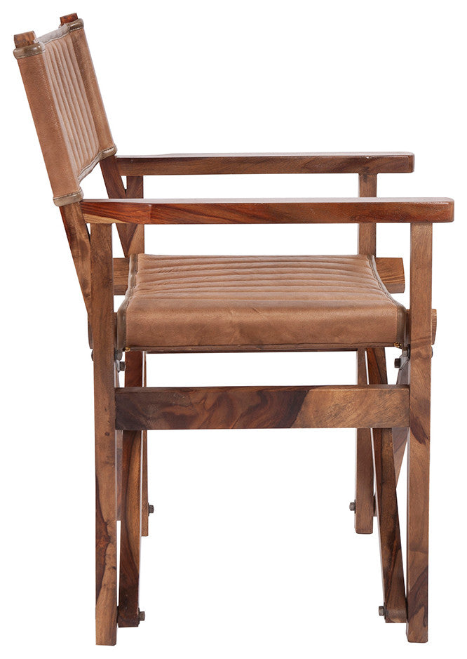 Leather Director's Chair