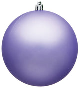 Vickerman N592586DMV 10" Lavender Matte Ball Ornament
