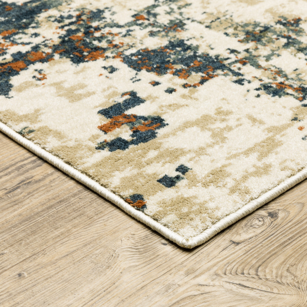 Oriental Weavers Fiona Indoor Rug Beige/ Multi 2'3" X 7'3"