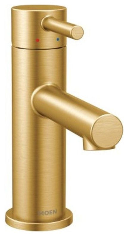 Moen Align 1.2 GPM One-Handle High Arc Bathroom Faucet, Brushed Gold