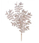 Vickerman 22" RoseGold Bipinnate Glit Lf Spry 12Bg
