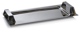 Berkane Rectangular Bar Tray with Horn Trim