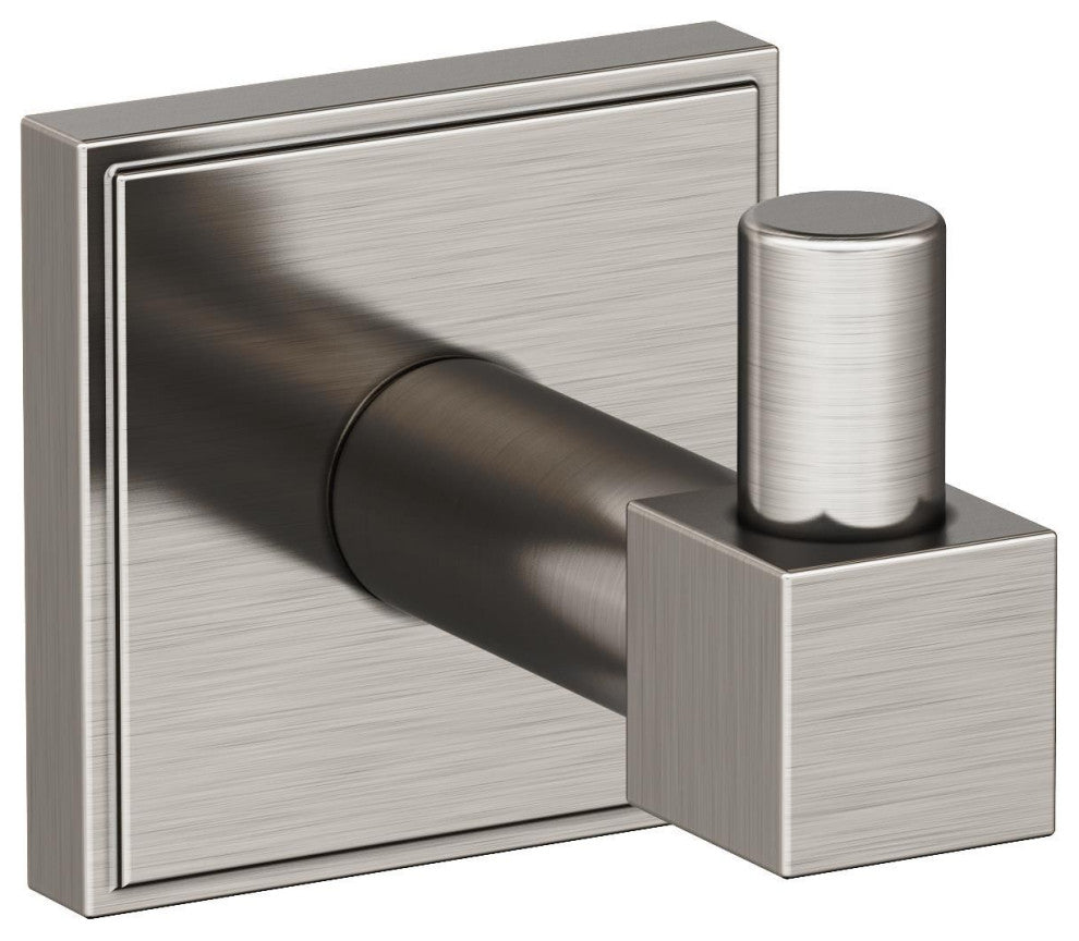 Appoint Traditional Single Robe Hook, Brushed Nickel