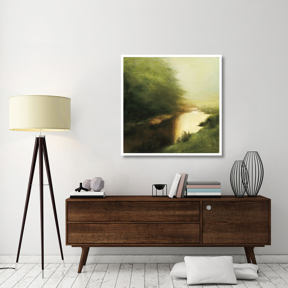 "Spring Morning" Digital Paper Print by Julia Purinton, 42"x42"