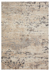 Theory THY-08 Taupe / Grey 2'-7" x 4' Area Rug
