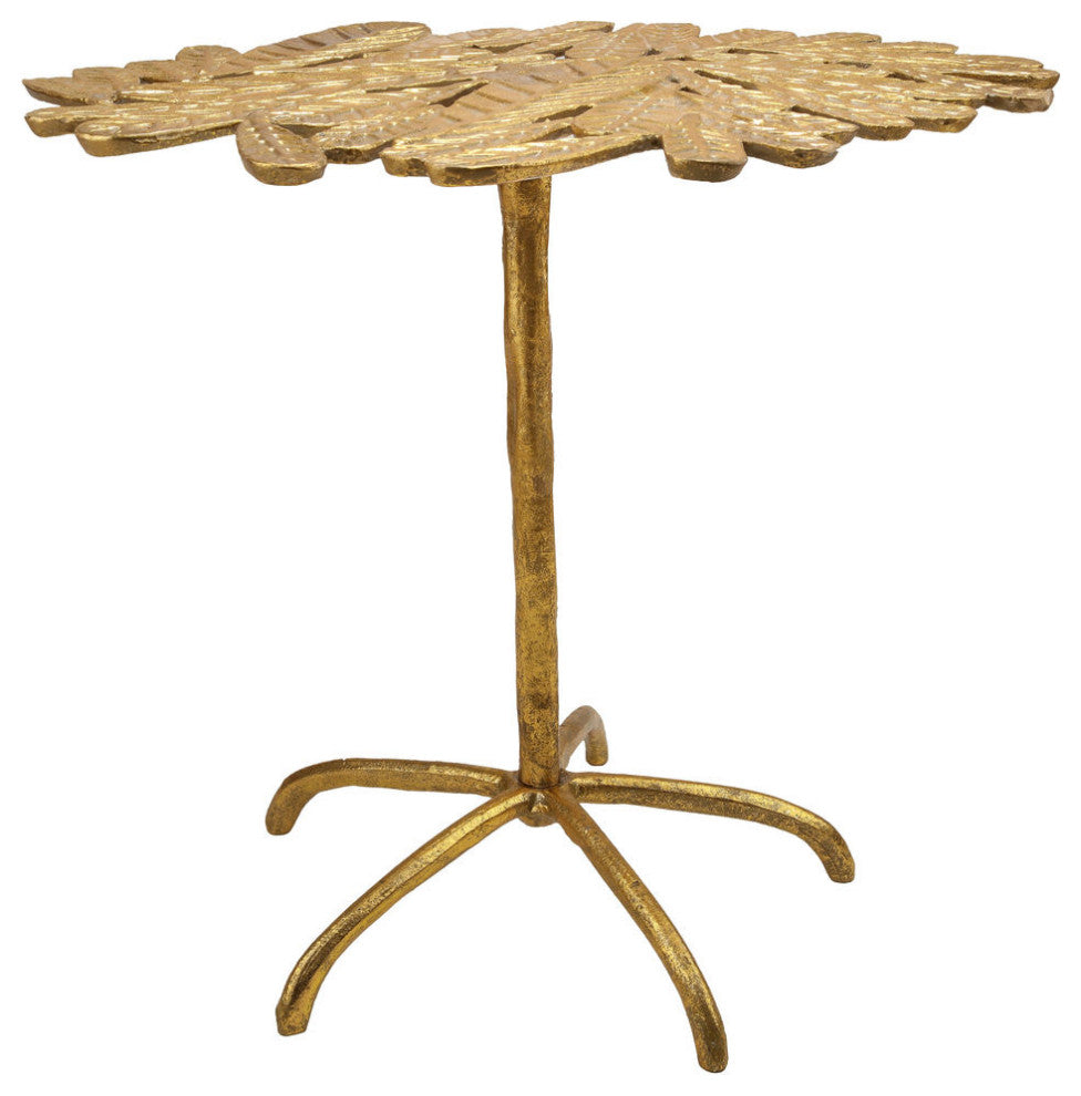 Freesia Gold Side Table