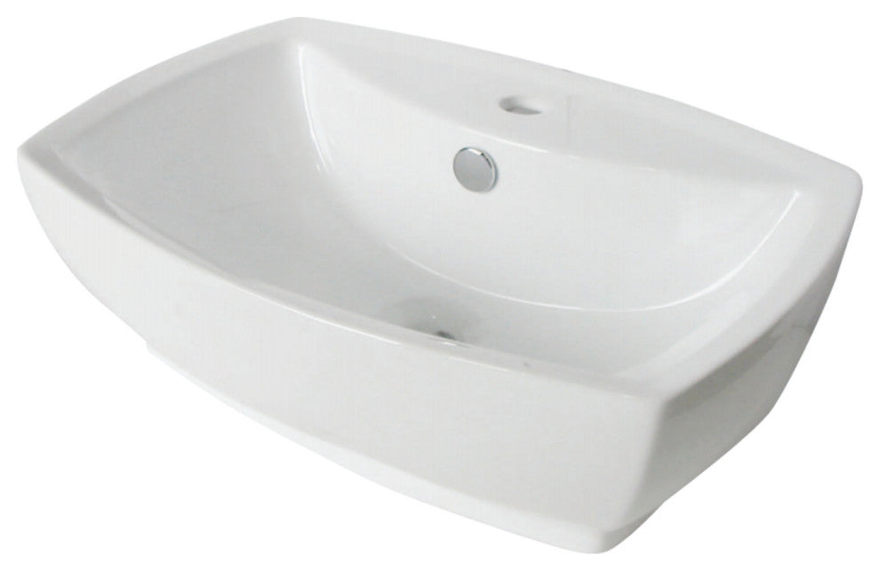 Fauceture Vessel Sink, White