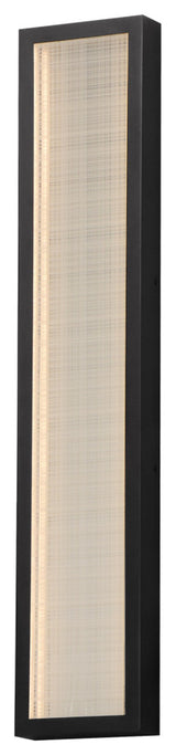 ET2 E30223-99 Highlander 6"W LED Vanity Light - 3000K - Black