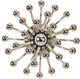 Anemone Flushmount, Polished Nickel