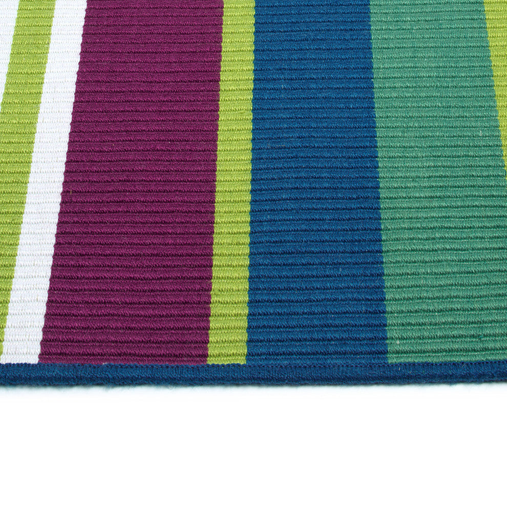 Voavah Plum 5' x 7'6" Rectangle Area Rug