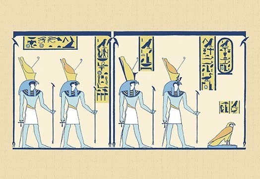 Horus - Fine Art Giclee Print 24" x 36"