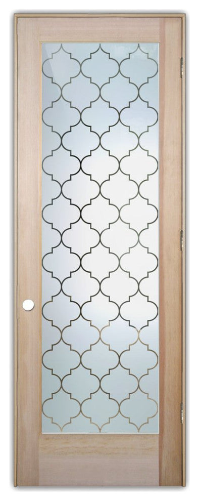 Interior Prehung Door or Interior Slab Door - Ogee - Douglas Fir (stain...
