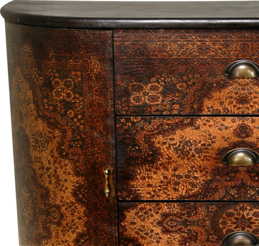 Olde-Worlde European Four Drawer Credenza