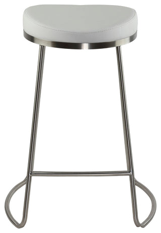Cortesi Home Cortesi Home Bianco Counter Height Stools, White