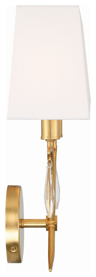 Rollins 2-Light Antique Gold Wall Mount