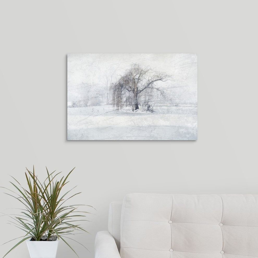 "Whispering Silence" Wrapped Canvas Art Print, 24"x16"x1.5"