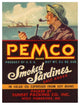 "Remco Smoked Sardines" Digital Paper Print by Retrolabel, 29"x38"