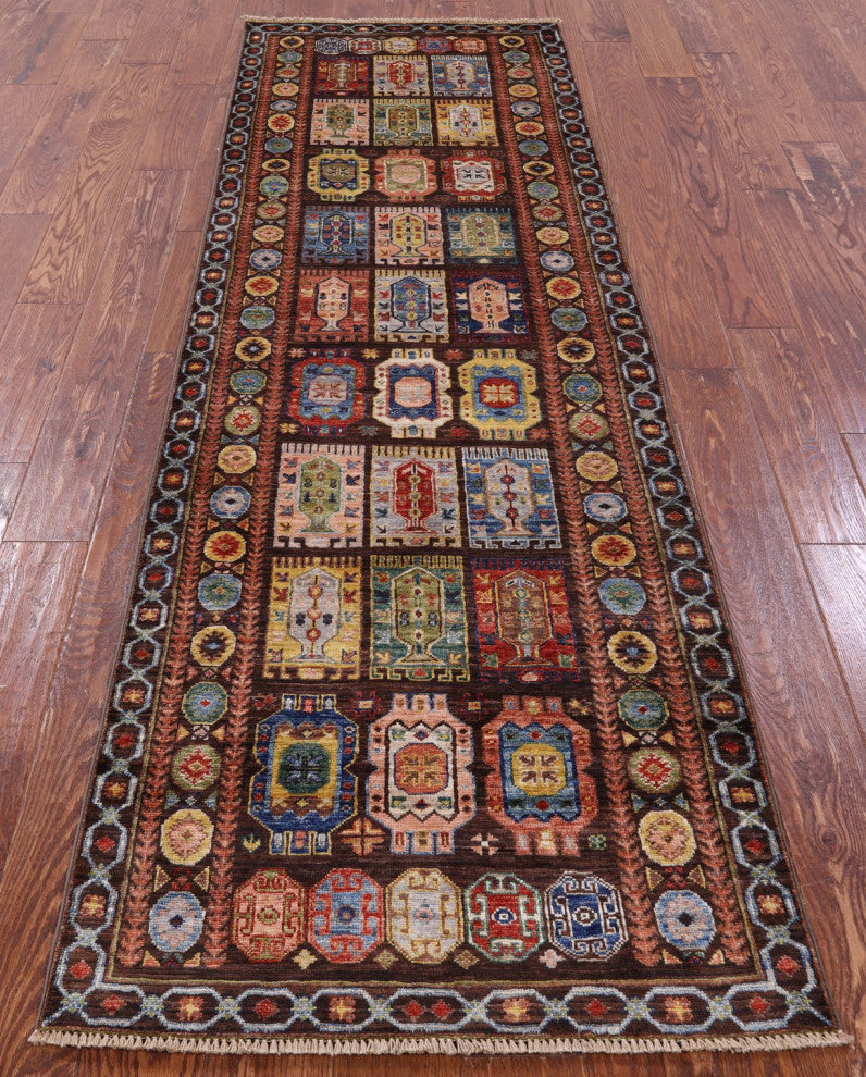 2' 8" X 8' 4" Runner Persian Hand-Knotted Wool Rug - Q12169