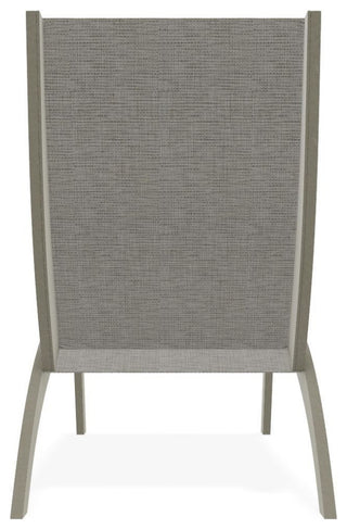 Dune Sling Stackable Outdoor Hydro-Lounge Chaise, Burke/Storm