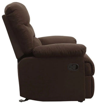 ACME Arcadia Recliner, Motion, Chocolate Microfiber