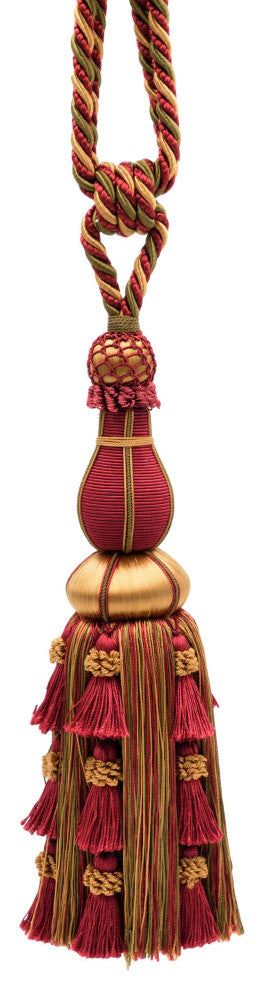Alexander Collection Large Tassel Tieback, Color# LX07 [Sold Individually]