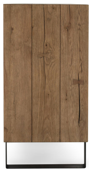 Danica 94" Industrial Reclaimed Oak Wood Sideboard