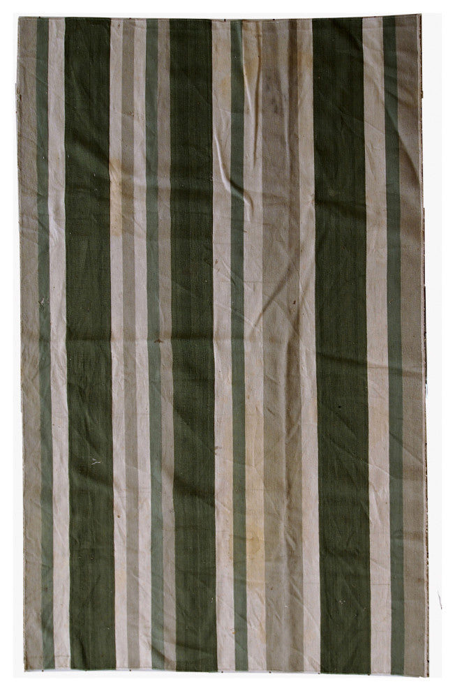 Handmade antique Indian Dhurri kilim 5.4' x 7.8' (167cm x 238cm) 1930s