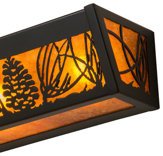 24W Mountain Pine Vanity Light