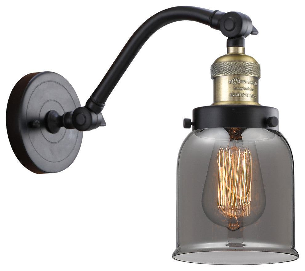 INNOVATIONS LIGHTING 515-1W-BAB-G53-LED Small Bell 1 Light Sconce