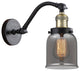 INNOVATIONS LIGHTING 515-1W-BAB-G53-LED Small Bell 1 Light Sconce